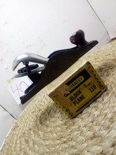 Vintage Stanley No. 110 Block Plane Carpenter Tool Made in USA .
