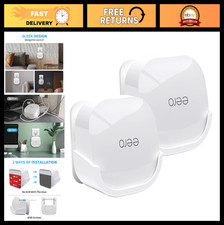 2-Pack Wall Mount Holder for eero 6 Plus  6 Router, Tri-Band Mesh Stand Bracket