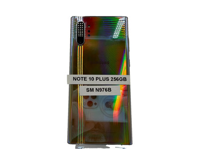 Samsung Galaxy Note 10 Plus - 256 GB - Aura Glow - Displayriss - funktionsfähig