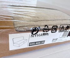 Ikea NYHAMN Cover for sleeper sofa, Naggen beige 905.466.33 - NEW