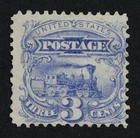 CKStamps: US Stamps Collection Scott#114 3c Pictorial Unused NG