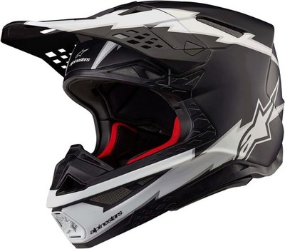 NEW Alpinestars SUPERTECH CARBON M10 AMPRESS Motocross Dirt Bike Helmet Medium