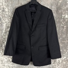 Joseph  Feiss Size 18 Two Button Formal Suit Jacket Blazer Black LS Boys