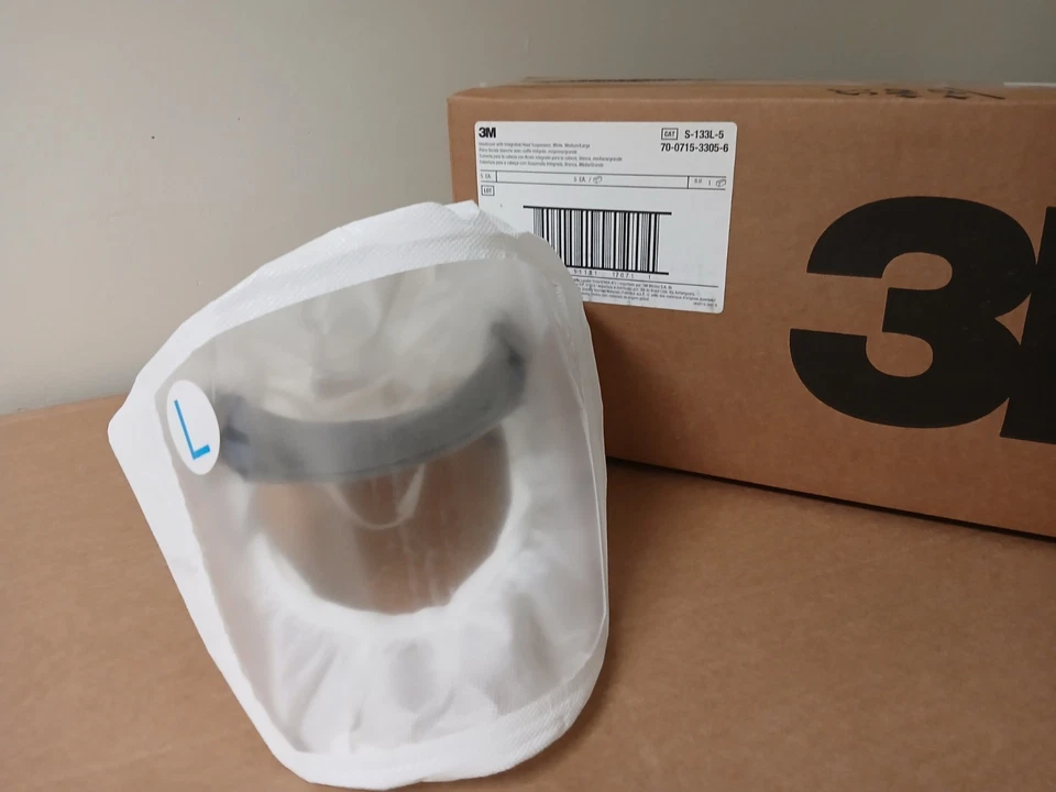 3m versaflo headcover with Integrated head suspension S-133L-(Med- large) 5 EA - Image 2 of 4