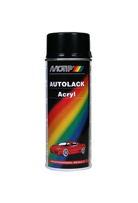Motip 51000 Black Acrylic Car Spray Paint 400ml BMW Toyota Volvo GM Daihatsu Mit