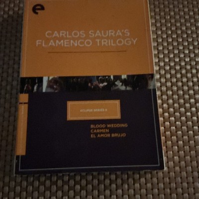 Studio Canal Carlos Saura's Flamenco Trilogy DVD, Antonio Gades, Musical, Spani 