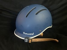 Thousand Jr. Kids Helmet Size Extra Small XS 49-53 cm 390g Navy Blue Pre-Owned