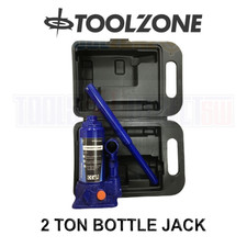 Toolzone 2 Ton Hydraulic Bottle Lifting Jack Heavy Duty Truck Lorry Lift Ram Car