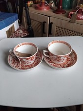 2 Minton Cup And Saucer