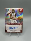 John Blackwell 2025-26 Bowman Best U Best of Auto Refractor #BA-JB - Wisconsin U