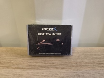 Sabrent Rocket M.2 2280 NVMe SSD Gaming Kühlkörper 3 Heatpipes [nur Kühlkörper]