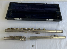 YAMAHA YFL-31 Silver Flute Head Tube Flute with hardcase