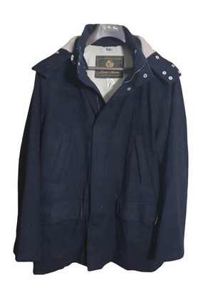 $8000 Loro Piana 100% Cashmere Parka With Hood Fox Fur Size Large