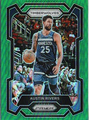 2023-24 Panini Prizm #278 Austin Rivers Prizms Green