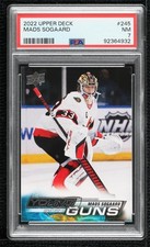 2022-23 Upper Deck Series 1 Young Guns Mads Sogaard #245 PSA 7 0uo1