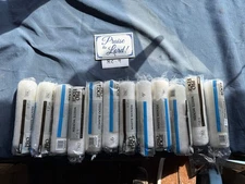 12- Linzer 9" Roller Cover 1/2" White Woven Nap All Purpose USA      Rc 102