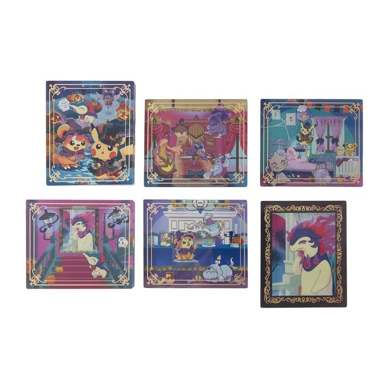 Pokemon Center Original Halloween Ghost Chateau Magnets Box Set JAPAN OFFICIAL