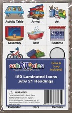 171Pc Laminated Visual Schedule Communication Cards 150 Home School Special