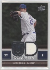 2008 Upper Deck UD Game Jersey Series 2 Mark Prior #UDJ-MP 0g1u