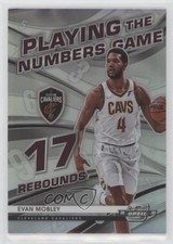 2021-22 Panini Contenders Optic Playing the Numbers Game Evan Mobley #29 pe8