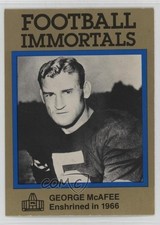 1985-88 Football Immortals George McAfee #78 HOF 1oa8