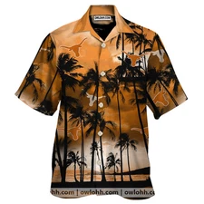 Texas Longhorns Hawaiian Shirt