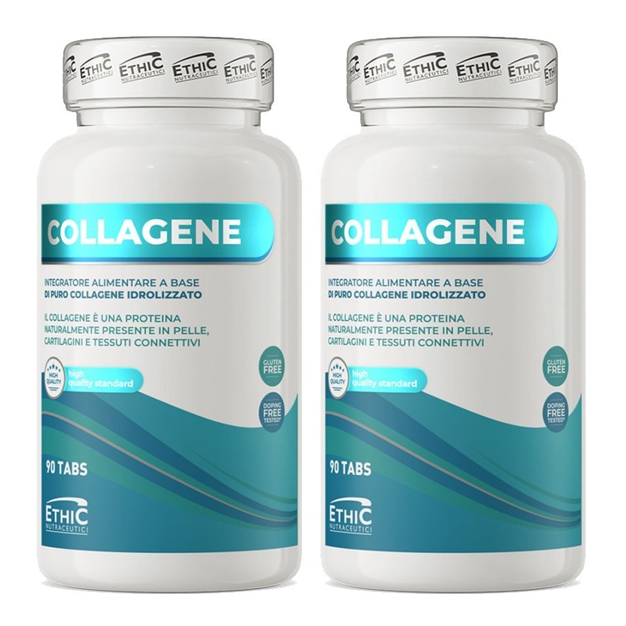 Ethicsport Collagene 2 x 90 cpr - Integratore Bovino Idrolizzato Offerta