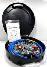 Knig Xb-16 Snow Tire Chains Size 245 W Hard Case Instruct Appears Unused