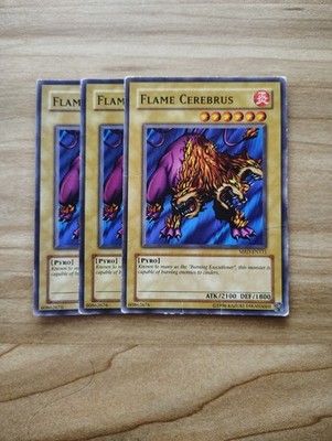 Yu-Gi-Oh! - Flame Cerebrus 3X  - Full Playset