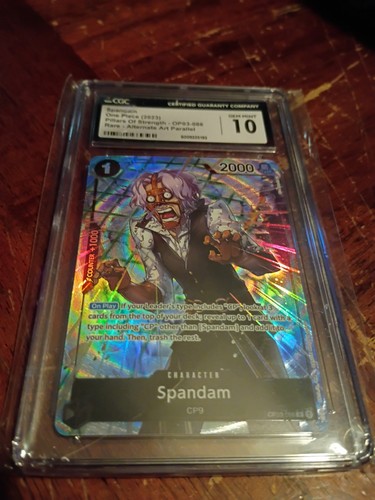 Spandam (Alternate Art) graded CGC 10 for sale on eBay