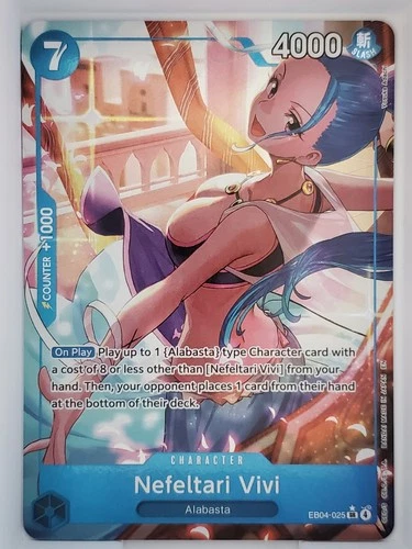 Nefeltari Vivi (Alternate Art) Alt Art EB04-025 The Azure Sea's Seven Foil
