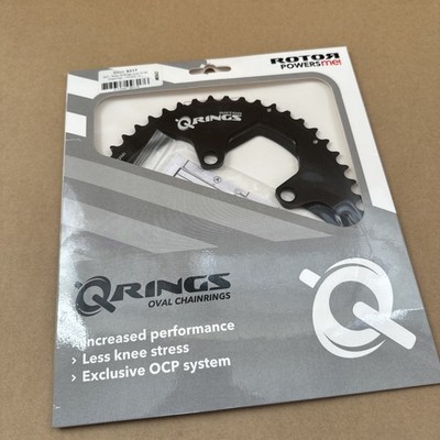 NEU! Rotor Q Ring Oval Kettenblatt 52 T Shimano 2x11 kompatibel UVP 100£