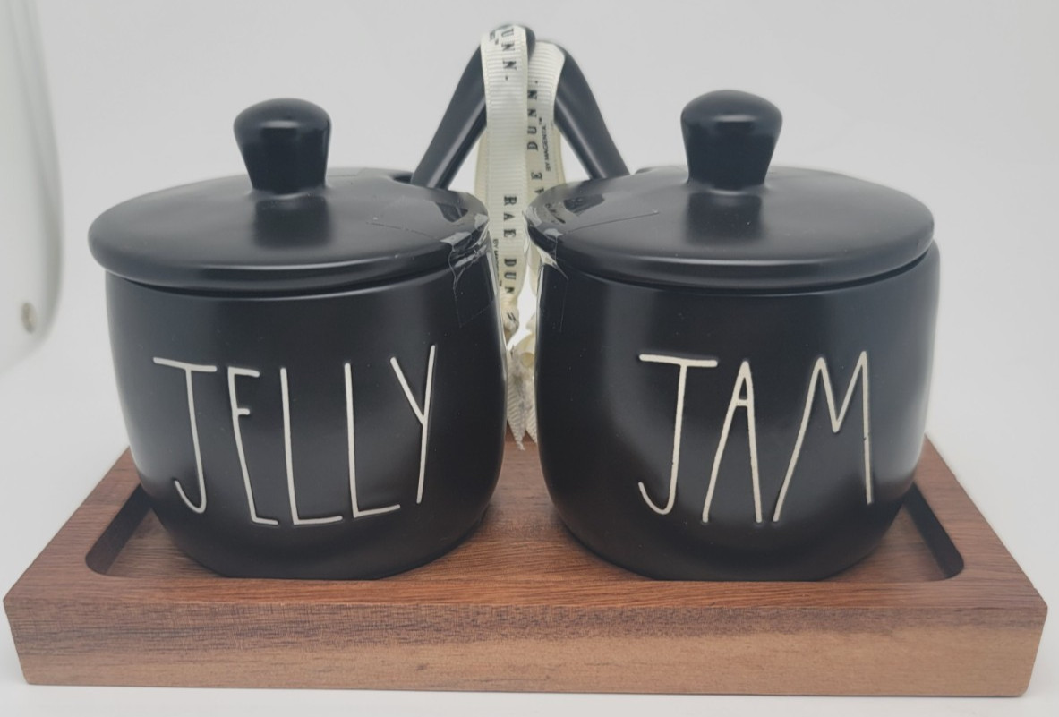 Rae Dunn Jam and Jelly Condiment Set! *Free Shipping*