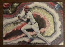 Marketplace image: 2026 Bowman Chrome Elly De La Cruz Crystallized Superfractor 1/1 BWC-20 Case Hit