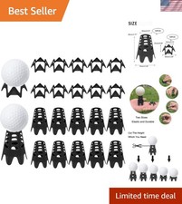 Plastic Golf Tees, Golf Simulator Tees for Home, Outdoor Indoor Golf Tees Sim...