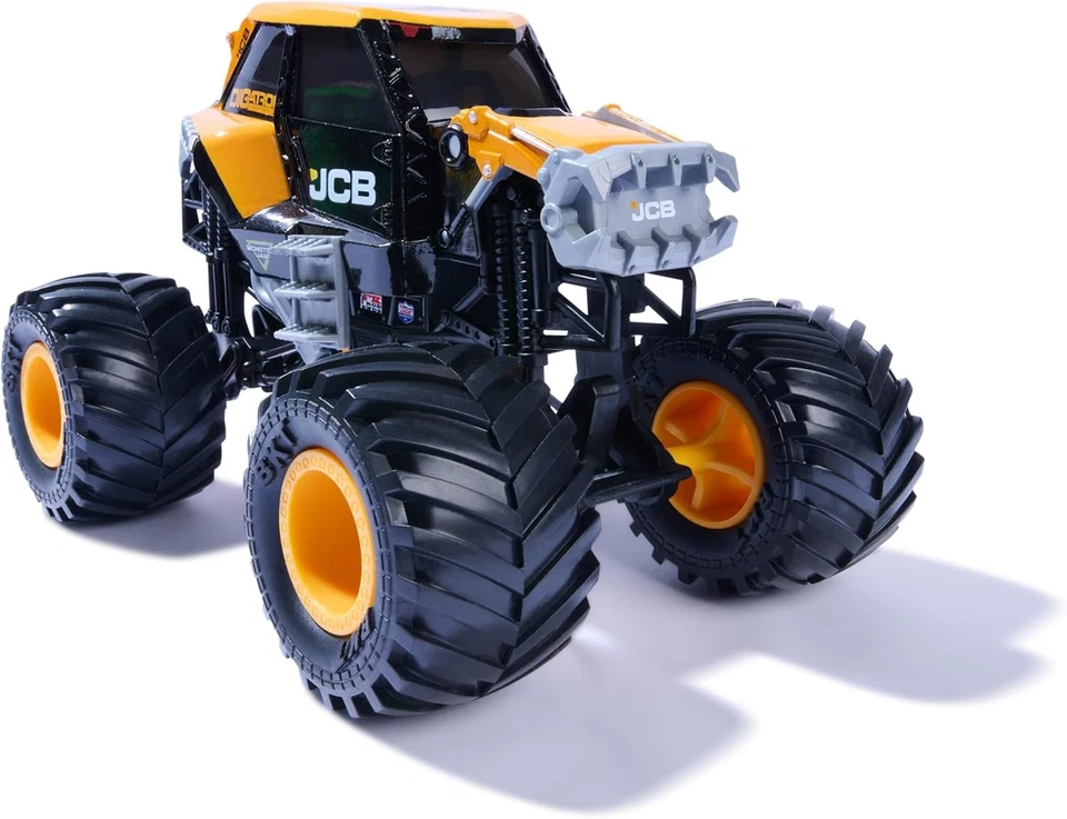 Monster Jam, Official JCB DIGatron Monster Truck, Collector Die-Cast Vehicle, 1: - Image 4 of 4