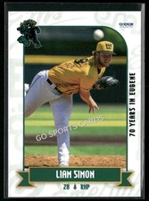 2025 Eugene Emeralds Update Liam Simon RC Rookie Giants Minor League
