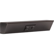 Task Lighting TR Angled Power Strip 12 Inch Black