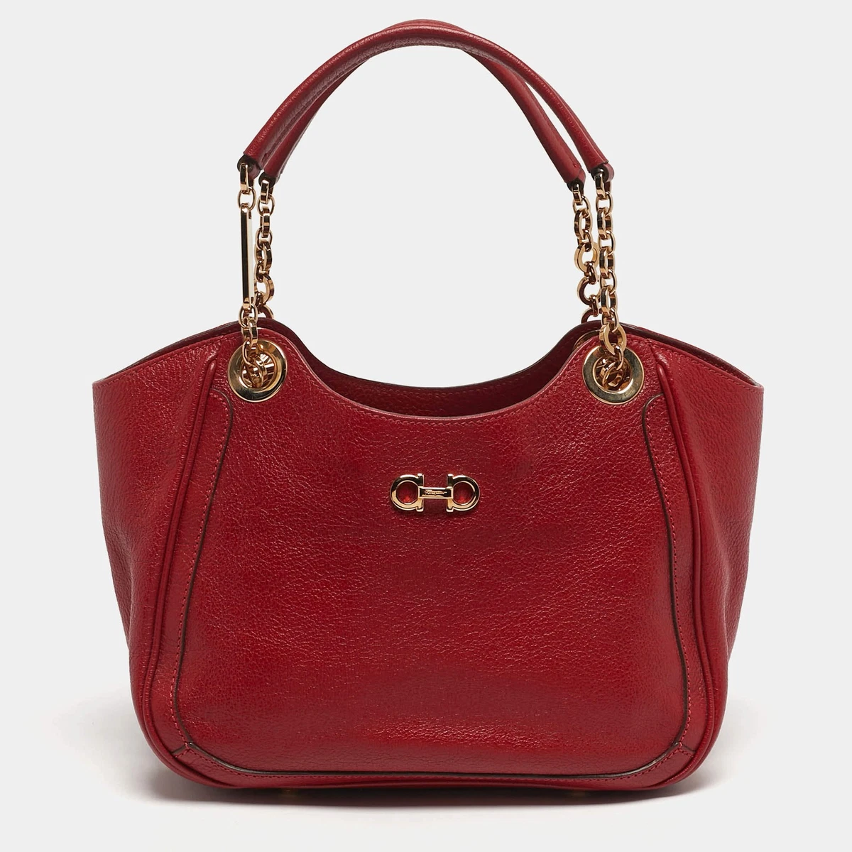 Salvatore Ferragamo Tote Red Bags & Handbags for Women for sale - eBay