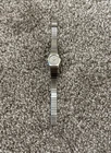 SEIKO 2C21-0050 Silver Gold Ladies Vintage 21.5mm Quartz READ