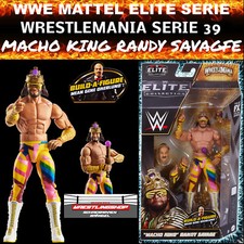 WWE MATTEL ELITE WRESTLEMANIA SERIE 39 MACHO KING RANDY SAVAGE WRESTLING FIGUR