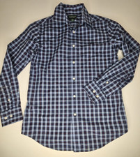 Boys Lauren Ralph Lauren Button Up Long Sleeve Dress Shirt Size 14