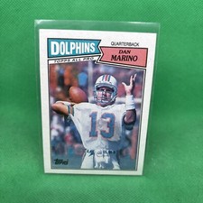 1987 Topps Dan Marino Card #233 Miami Dolphins