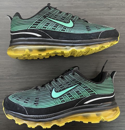 Nike Air Max + 2006 Pelle 11.5 Uomo Storm Green 360 Laser Vintage OG - Foto 3 di 6