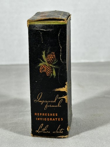 Antique Grandpa's Wonder Pine Tar Toilet Soap Cincinnati Ohio Orig Paper Insert - Picture 2 of 17