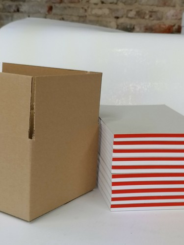20 Notizblock, Schreibblock, Notizblöcke, DIN A5, rotverleimt, 80g/m², 50 Blatt - Bild 4 von 4