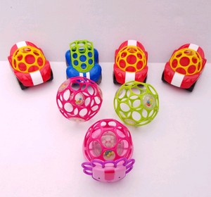 OBall-Developmental-Baby-Toys-Car-Ball-Rattle-Lot-of-7-Flexible-Sensory-Infant
