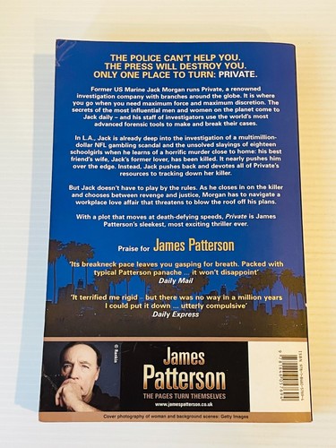 BUILD YOUR OWN BOOK BUNDLE - James Patterson -Thrillers/ Romance Buy 2, 3rd Free - Picture 407 of 963