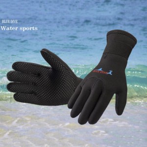 Diving-Swimming-Surfing-Gloves-Neoprene-Wetsuit-Paddle-Gloves-Kayak-Size-M-3mm