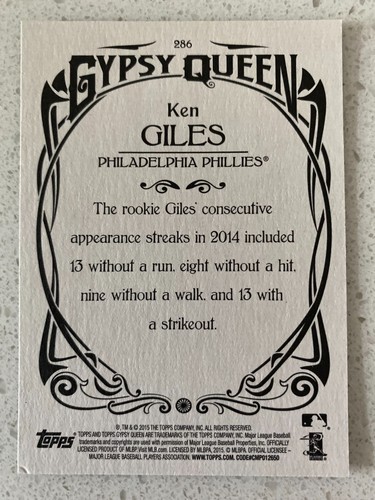 ( U SELECT CARDS ) 2015 Topps Gypsy Queen  SINGLES🔽HOW U ENJOYING PROJECT 2025? - Picture 342 of 370